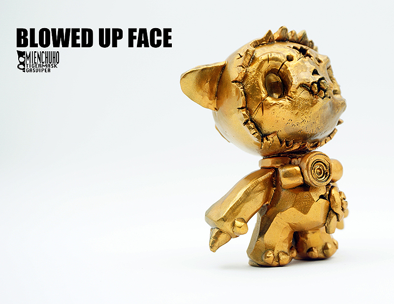 [瓦斯蛇制造]MIENCHUHO BLOWED UP FACE面具虎系列第三款作品-爆炸脸（图ZNjQyOTUyNzY=） - 手办/模玩 - 站酷设计师瓦斯蛇原创素材 - 站酷ZCOOL