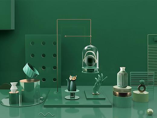 筑匠计划——C4D学员作品