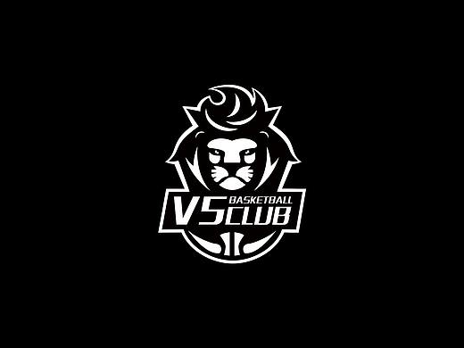 篮球俱乐部logo+延伸图形