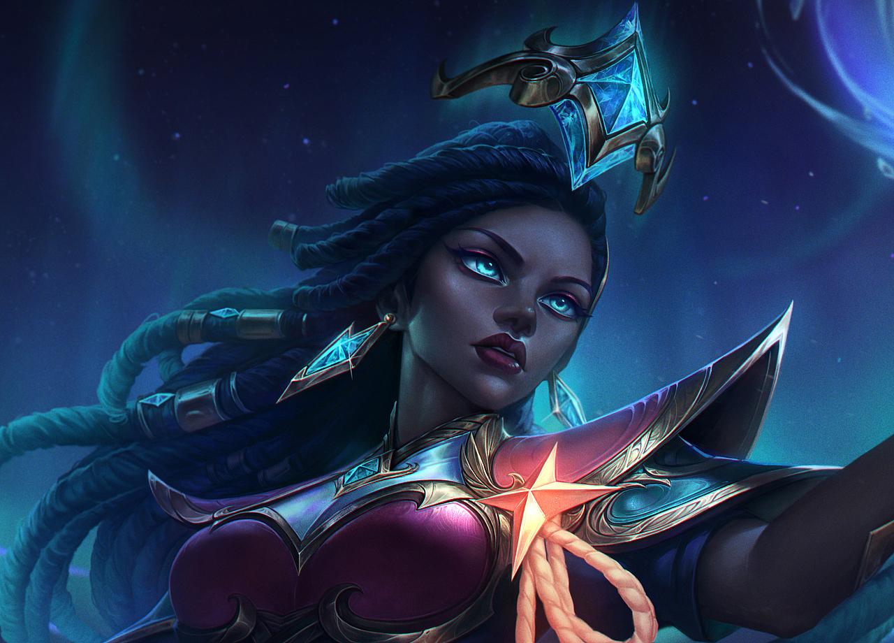 英雄联盟北极星神赛娜