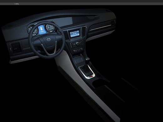 car低模unity实时渲染测试