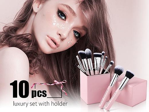 美妆产品   美妆刷 唇釉 官网海报  活动海报