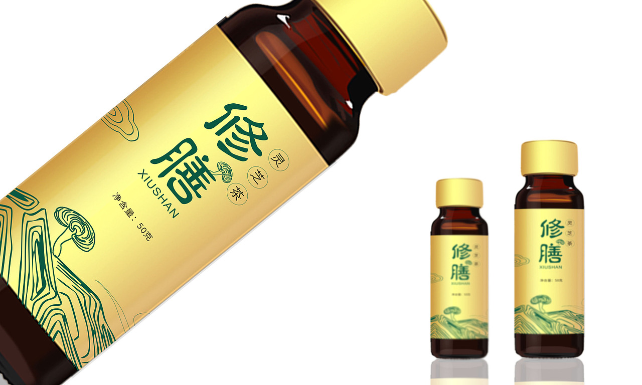 灵芝生物包装设计