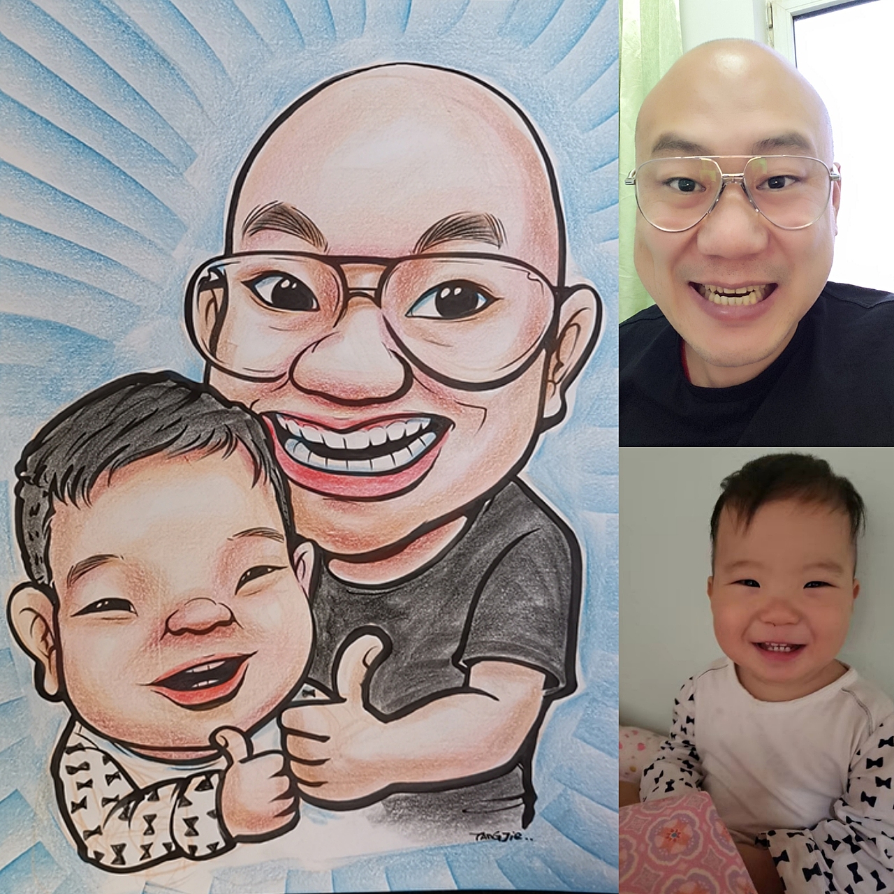 似顔绘漫画像（图ZMTk0MzE2Mzgw） - 商业插画 - 站酷设计师神似漫唐原创素材 - 站酷ZCOOL