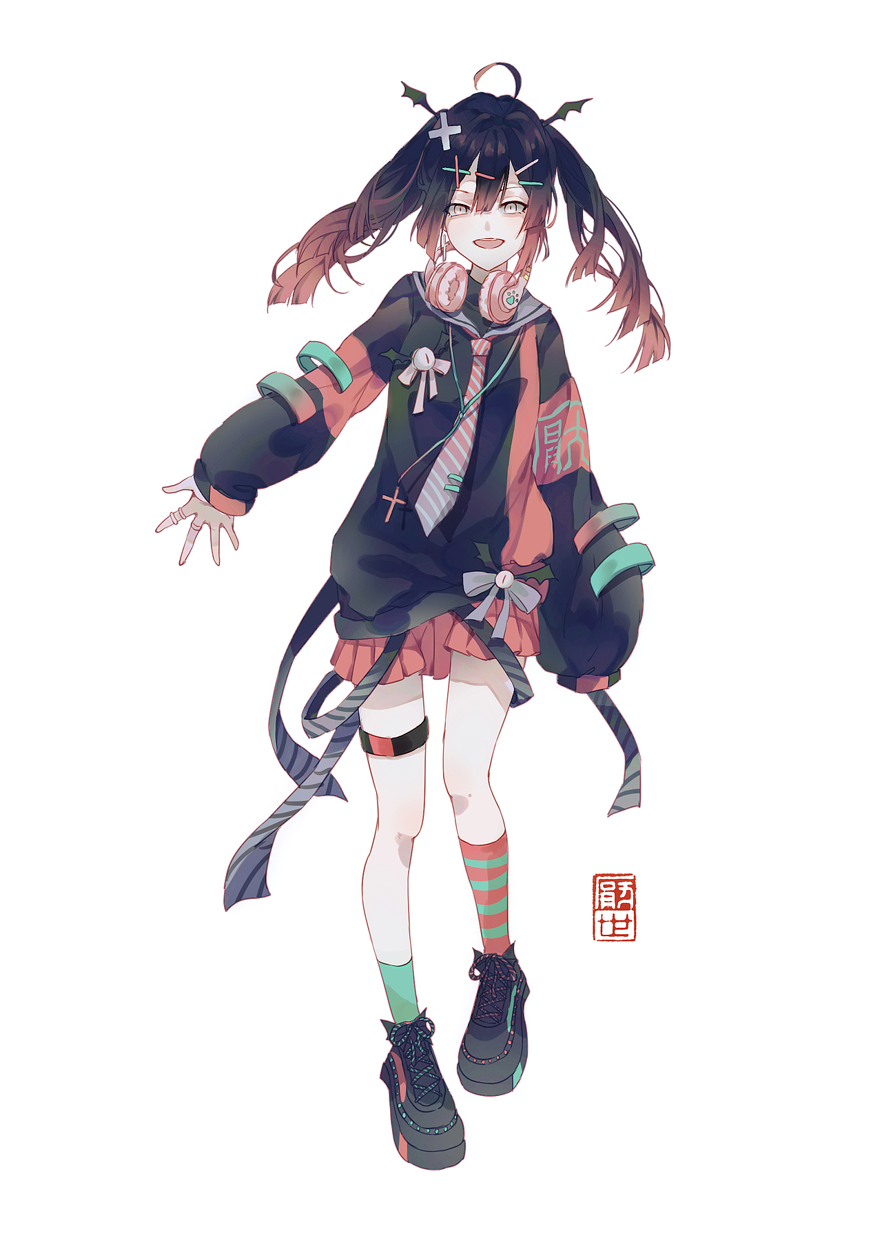 自设（图ZMzEyNzI4NzY0） - 艺术插画 - 站酷设计师uni_厭世原创素材 - 站酷ZCOOL