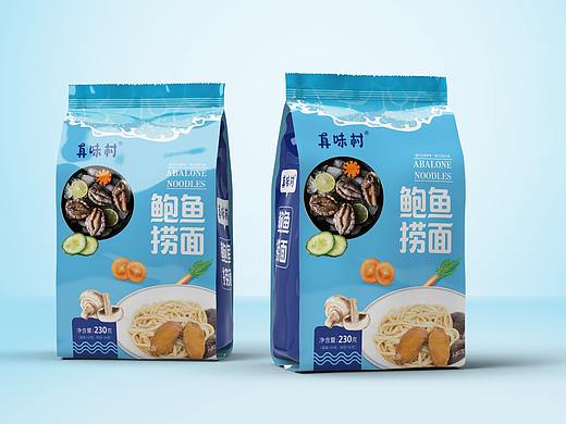鲍鱼面条食品包装