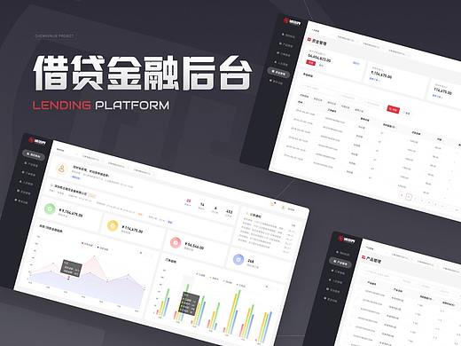 金融后台管理系统