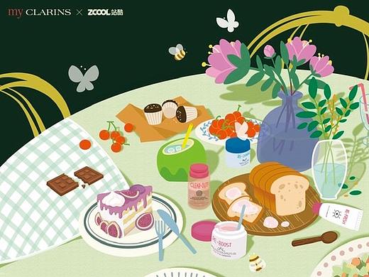 #my CLARINS 寻找天然好食肌# 美肌健康餐