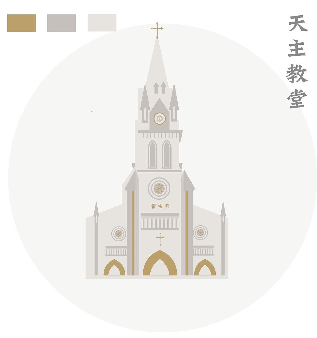 宁波手绘原创地图