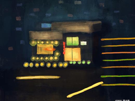 花朵、夜晚和人群（个人主页-ZNTAwOTU2NDg=） - 创作习作 - 站酷设计师莲大喵原创素材 - 站酷ZCOOL