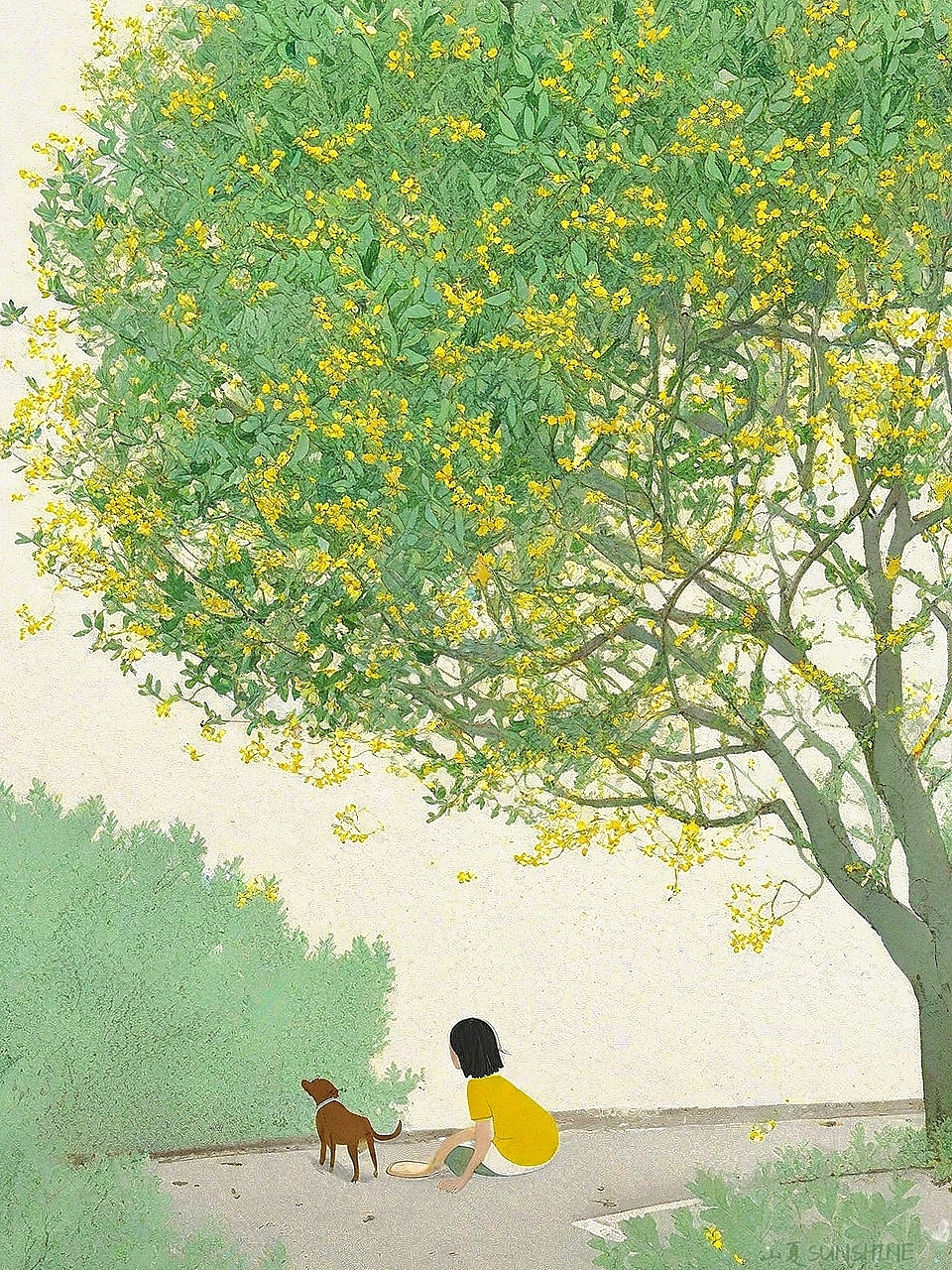 绘本故事｜我们，拾得桂子香（图ZMzc4NTk1MzQ0） - 绘本 - 站酷设计师山夏SUNSHINE原创素材 - 站酷ZCOOL