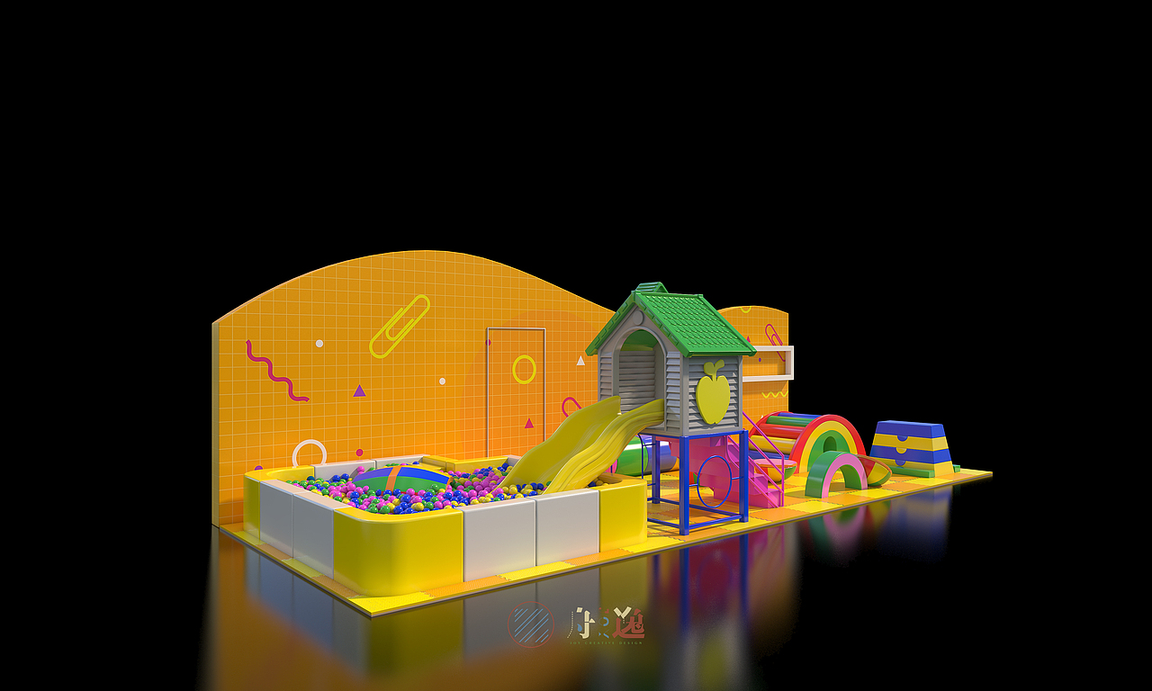 儿童乐园（图ZMTM0NDk4OTAw） - 建筑/空间 - 站酷设计师舟逸Z原创素材 - 站酷ZCOOL