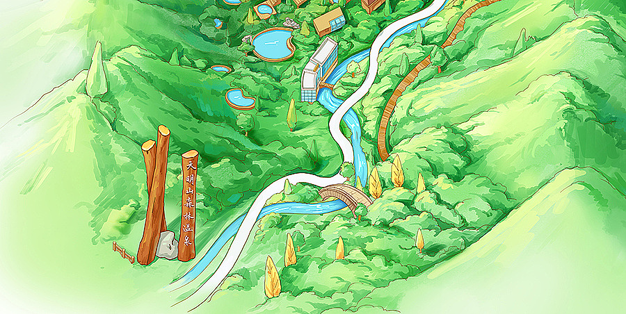 近段时间的手绘地图作品集——04