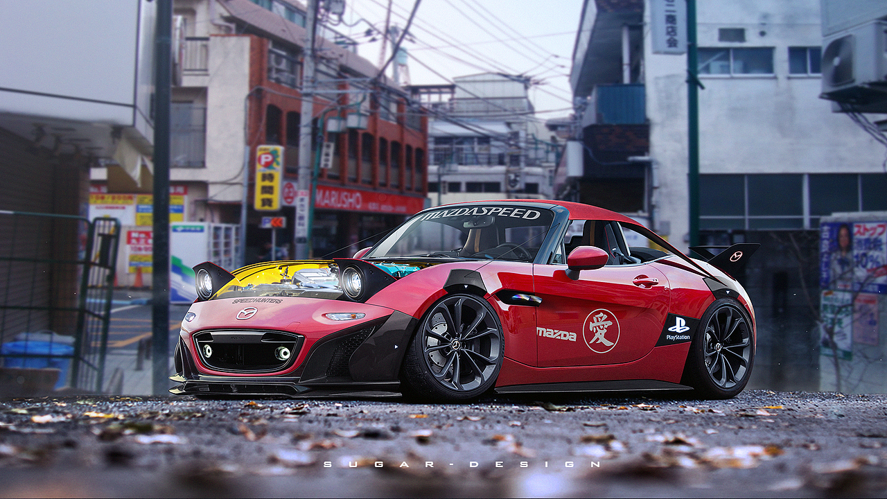 马自达mx5跳灯版,手动艾特想要跳灯版的看官!