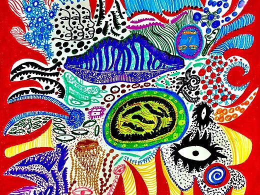 随笔（个人主页-ZMzUwNzE3NDA=） - 新锐潮流插画 - 站酷设计师Mr怒吼先生原创素材 - 站酷ZCOOL