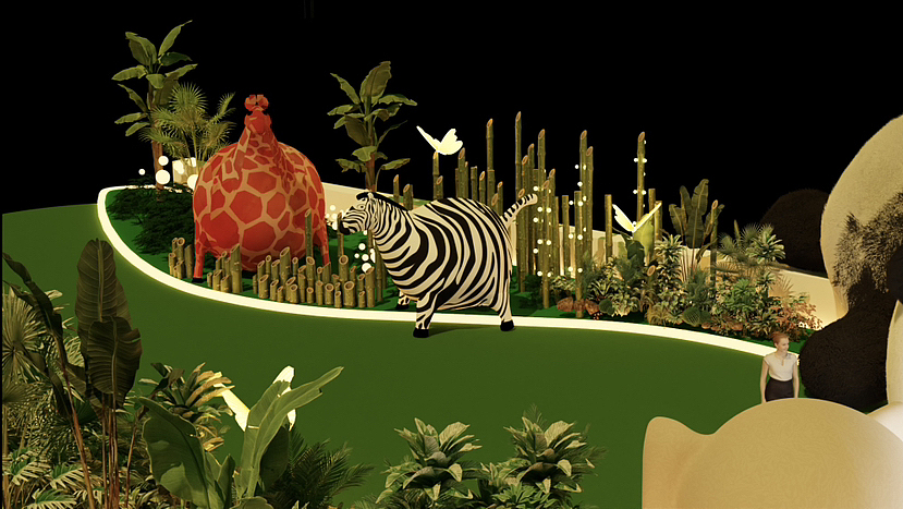 交个朋友 植愈一夏（图ZMzQ0ODY1MjYw） - 展陈设计 - 站酷设计师攀岩的瓜子原创素材 - 站酷ZCOOL