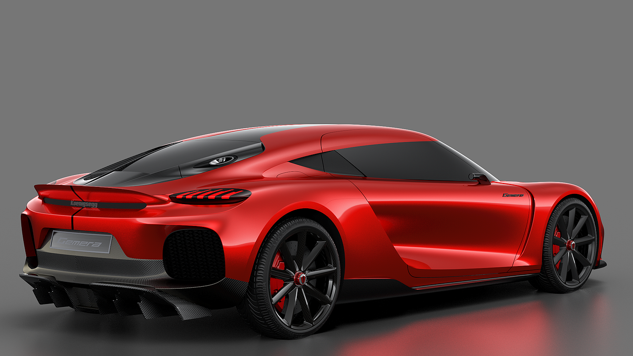 从Subdivision到NURBS再到VRED — Koenigsegg Gemera（图ZMjIyMTg1MTAw） - 机械/交通 - 站酷设计师缘袁原创素材 - 站酷ZCOOL