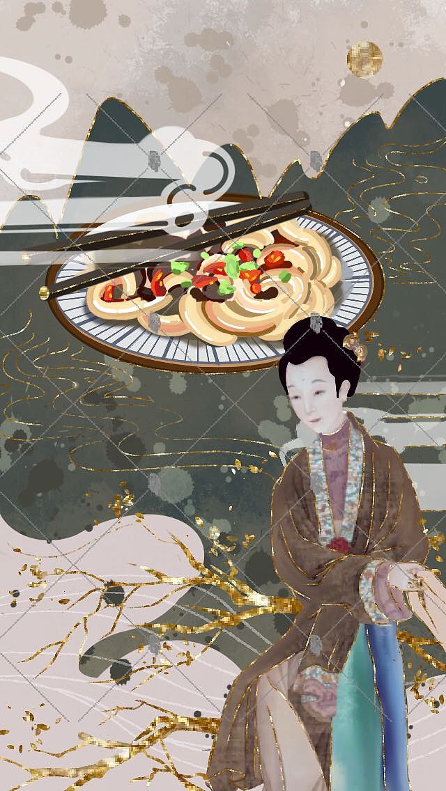 景德镇特色H5版式插画设计（图ZMjI2OTk1NTEy） - 商业插画 - 站酷设计师拾貳計插画原创素材 - 站酷ZCOOL