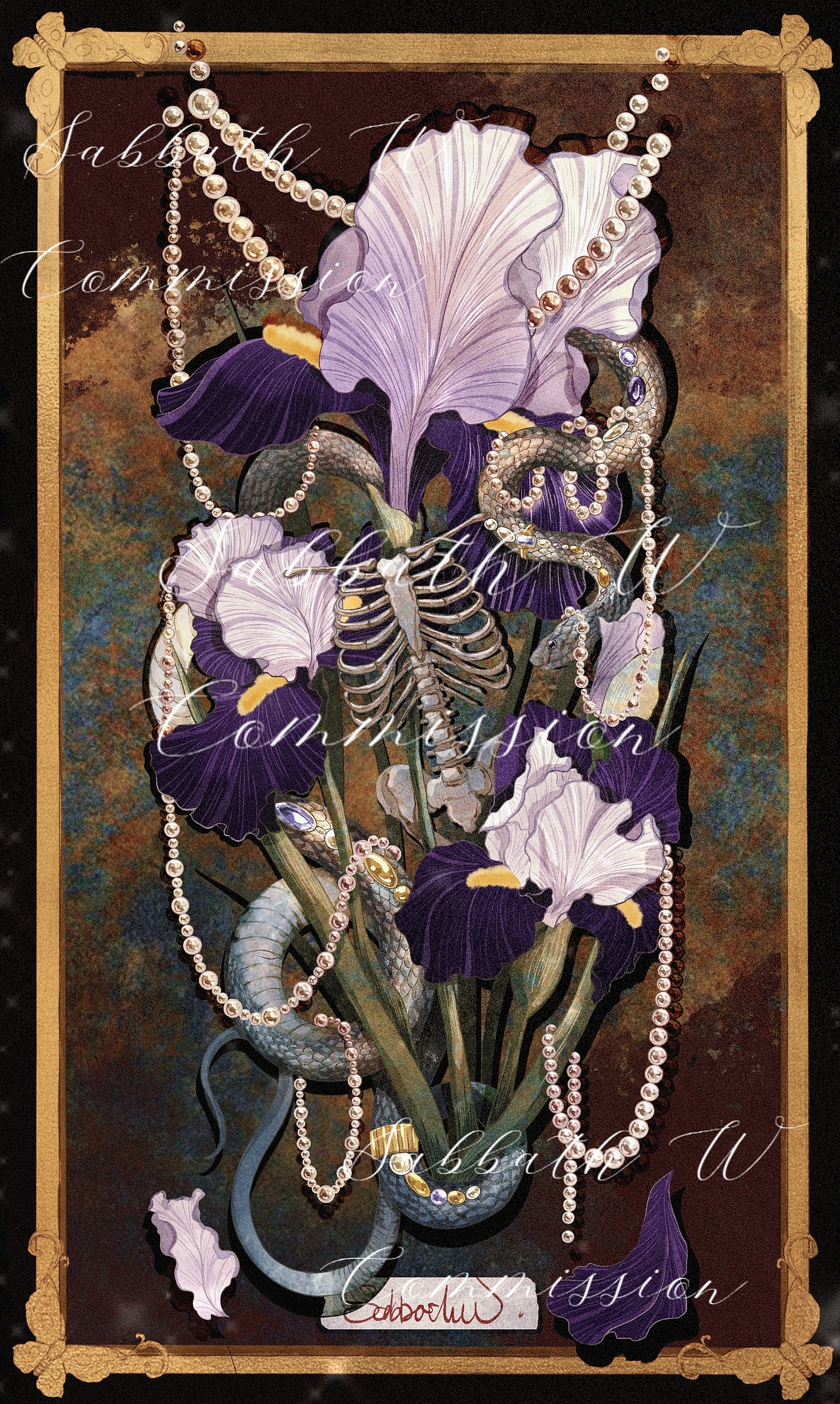 安魂序曲·插画合集