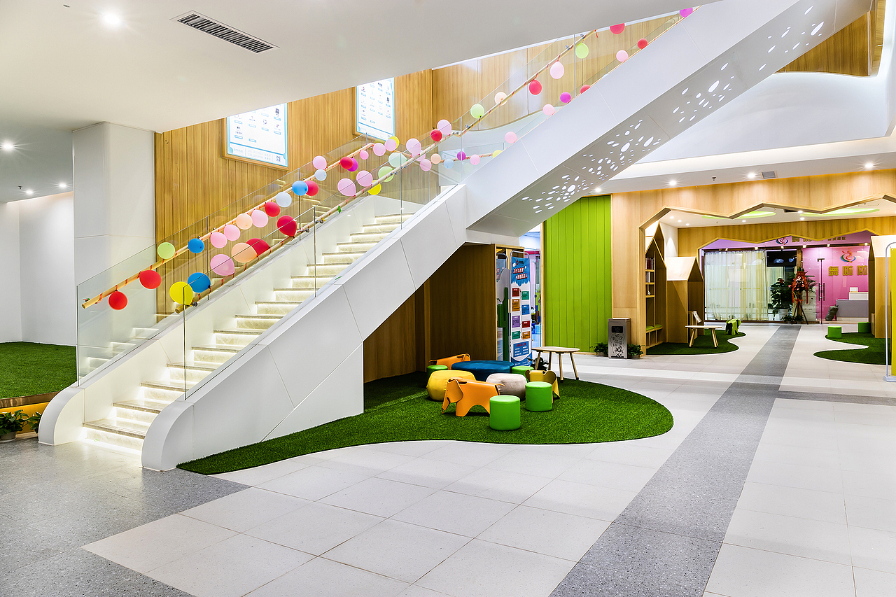 教育培训商城实景（图ZMTUyNTQ0Mjg4） - 环境/建筑摄影 - 站酷设计师深圳商业空间摄影原创素材 - 站酷ZCOOL