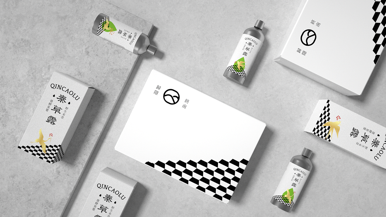 终南山院-秦草露包装设计