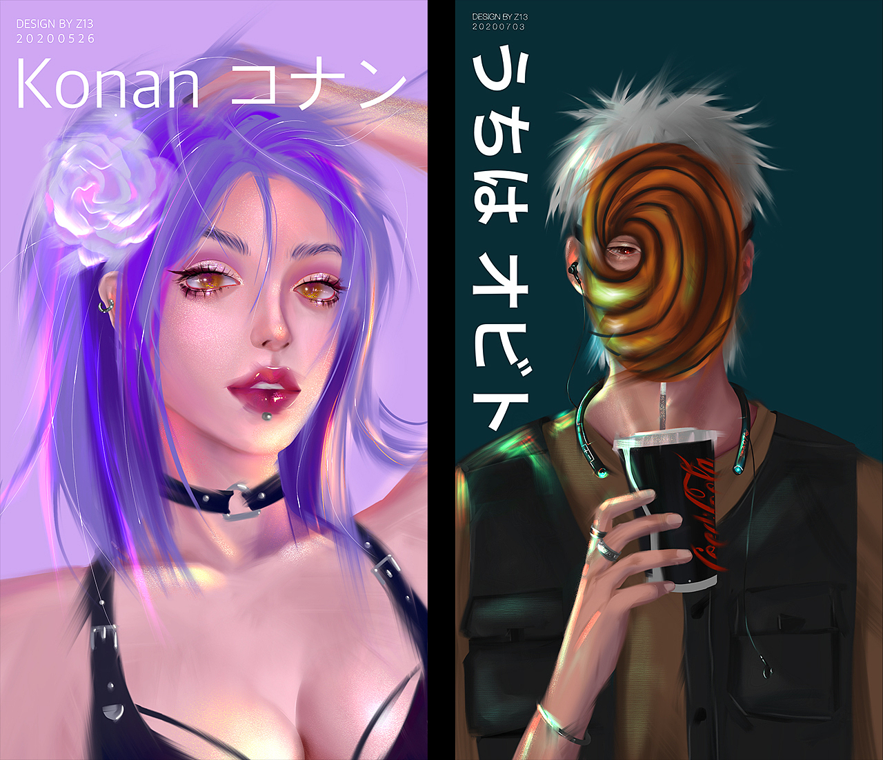 2020指绘合集（图ZMjQ1MjE2MDgw） - 创作习作 - 站酷设计师太丧尸原创素材 - 站酷ZCOOL