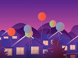 插画 动画  毕设 海报