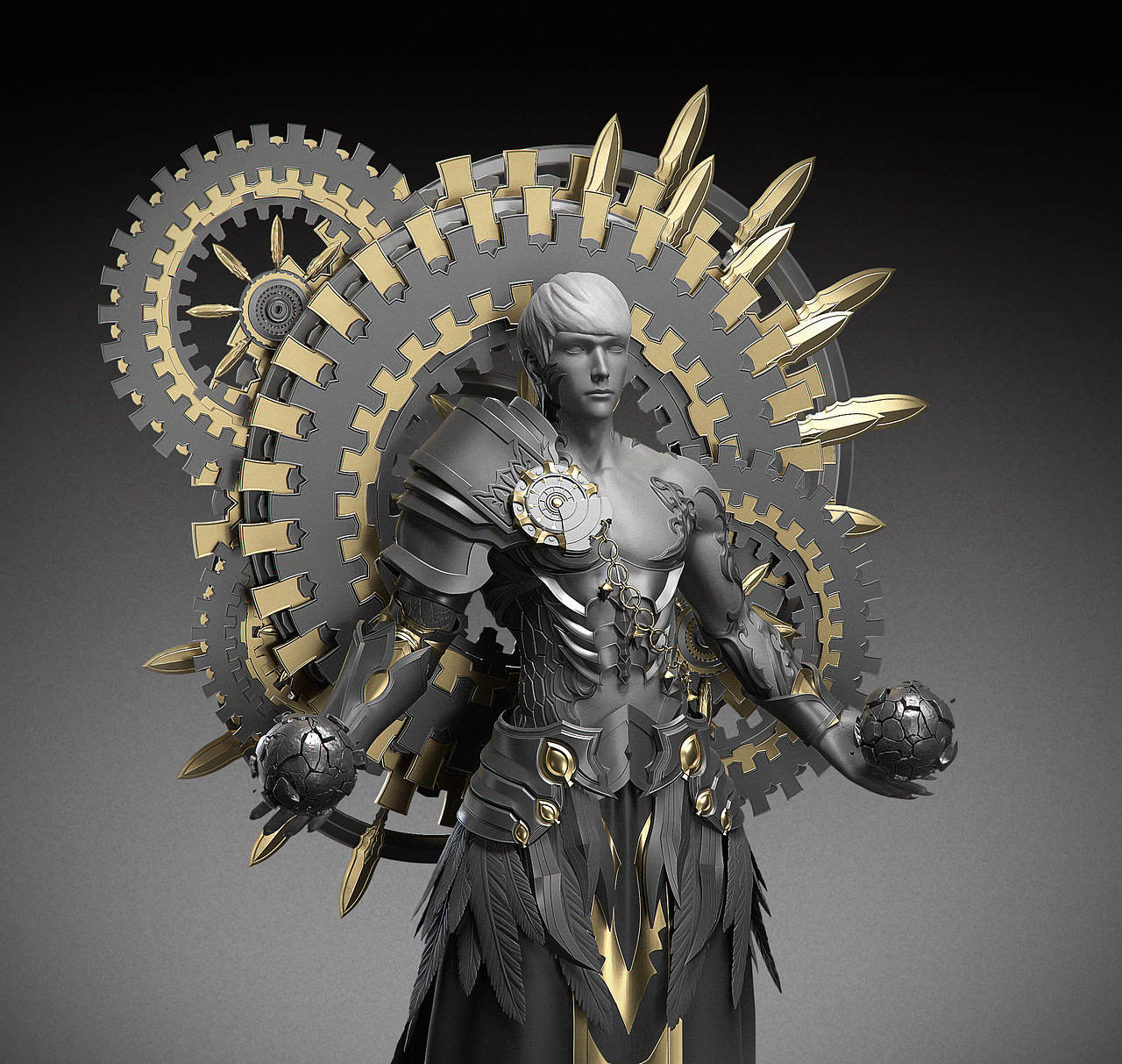 AboutCG游戏角色线下班 第十一期 学员作品