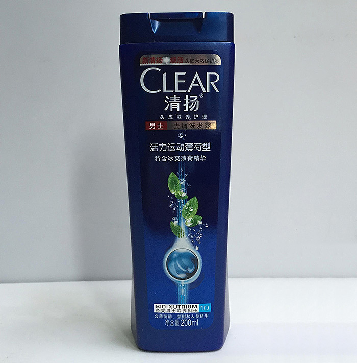 精修-清扬男士清爽洗发露