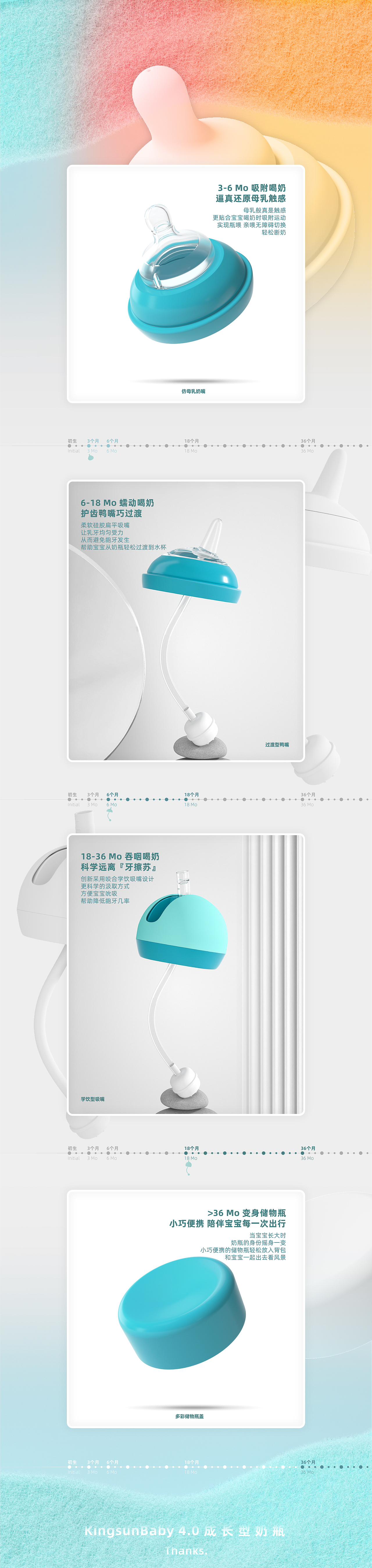 KingsunBaby 4.0 成长型奶瓶（图ZMjI0NzgwNDgw） - 产品 - 站酷设计师StonBrands原创素材 - 站酷ZCOOL