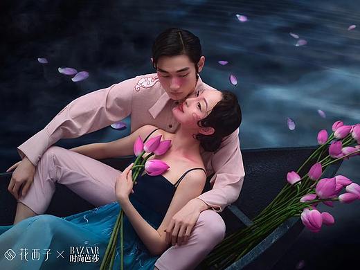 花西子天作之盒KV修图合成