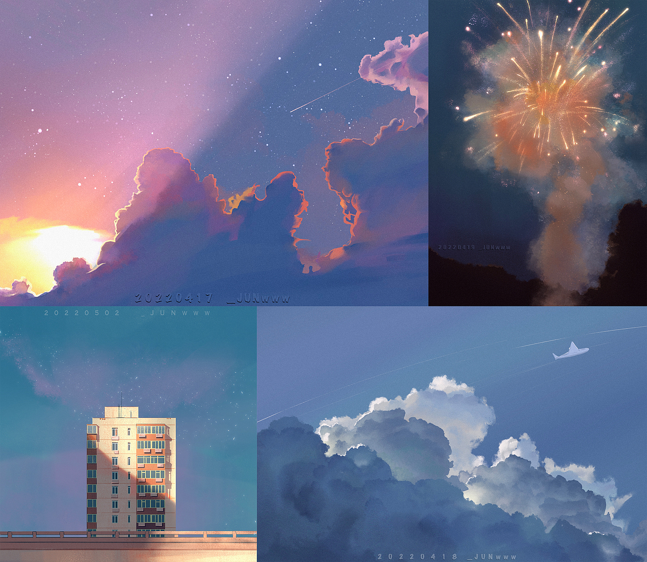 色彩60天挑战赛记录（图ZMzA2MzczMTg0） - 创作习作 - 站酷设计师JUNwww原创素材 - 站酷ZCOOL