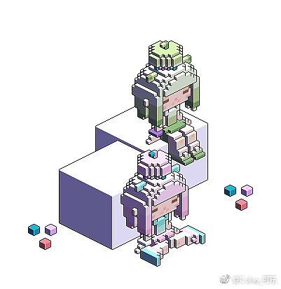 来自AROMuAaaaaa 的可爱暴击（图ZMTM1MDIwMzEy） - 像素画 - 站酷设计师MELETEworks原创素材 - 站酷ZCOOL