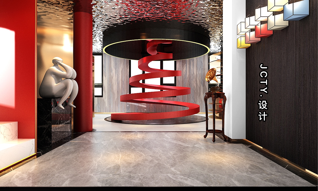 网红直播网络孵化公司装修设计