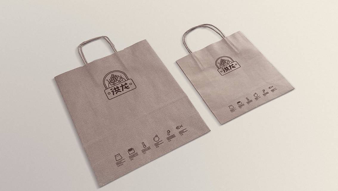 深圳洪龍水果便利店標(biāo)志設(shè)計提案（圖ZMTQyNTAzNjgw） - 品牌 - 站酷設(shè)計師羅得丕原創(chuàng)素材 - 站酷ZCOOL