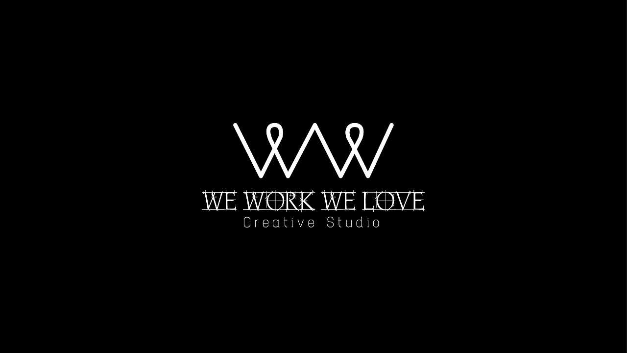 we work we love LOGO设计