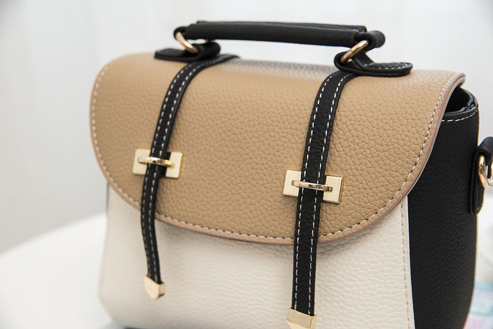 「点石爵色」—拼色女包