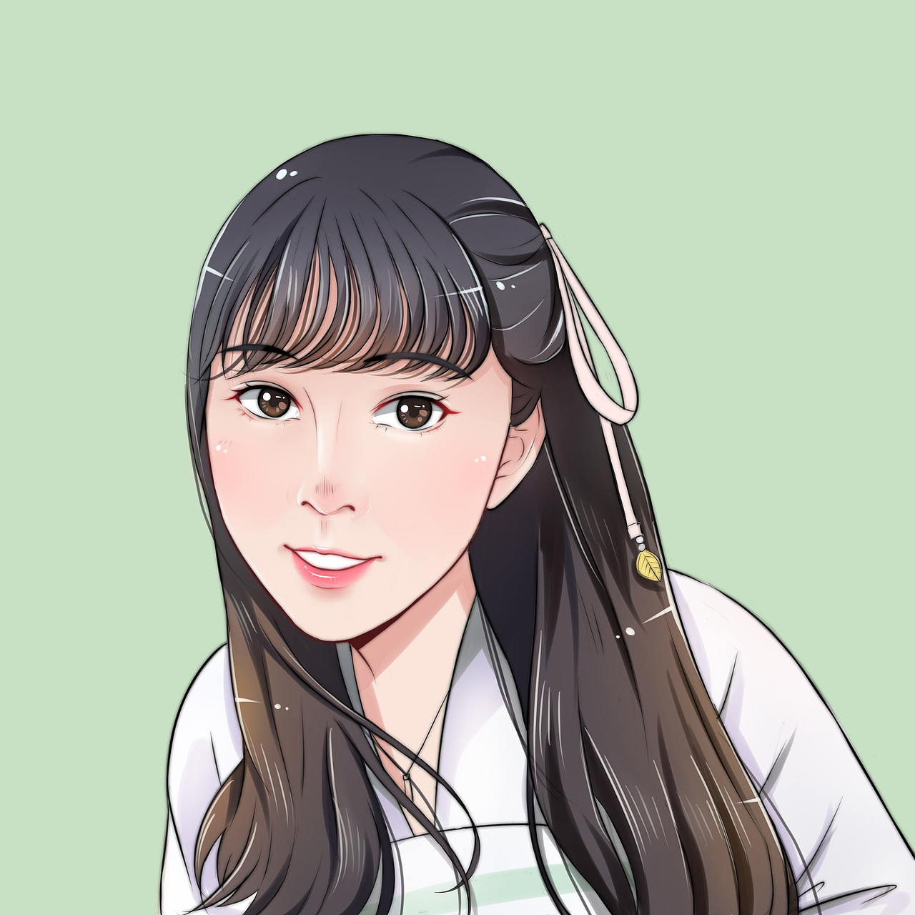 人物头像插画合集（图ZMTA2NTQ1MDcy） - 商业插画 - 站酷设计师影茶茶原创素材 - 站酷ZCOOL