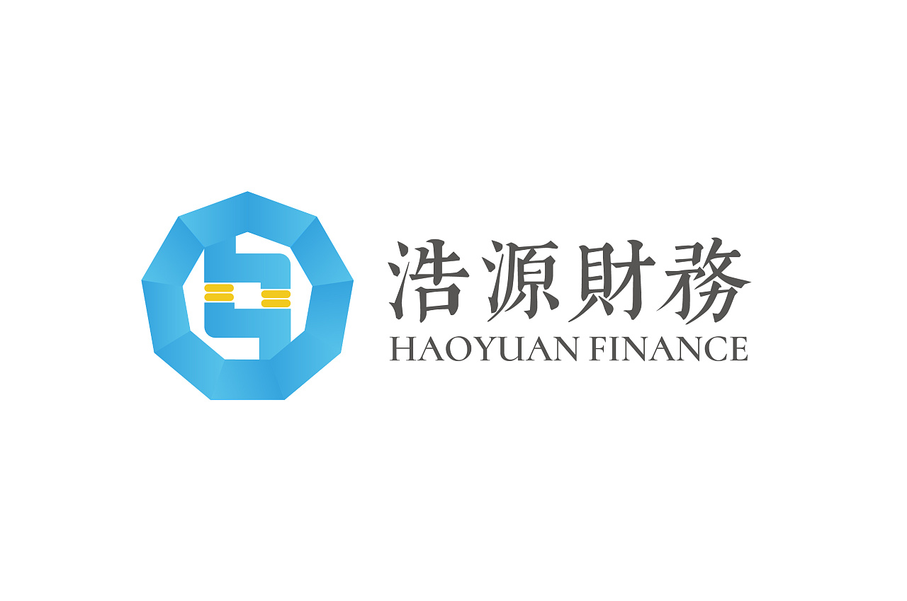 浩源财务logo设计