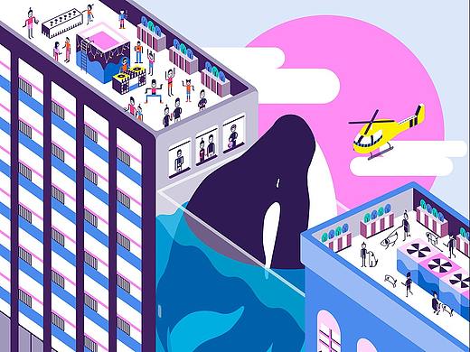 Blackfish 黑鲸（个人主页-ZMzEyNTg5MjA=） - 商业插画 - 站酷设计师MengxinLi原创素材 - 站酷ZCOOL