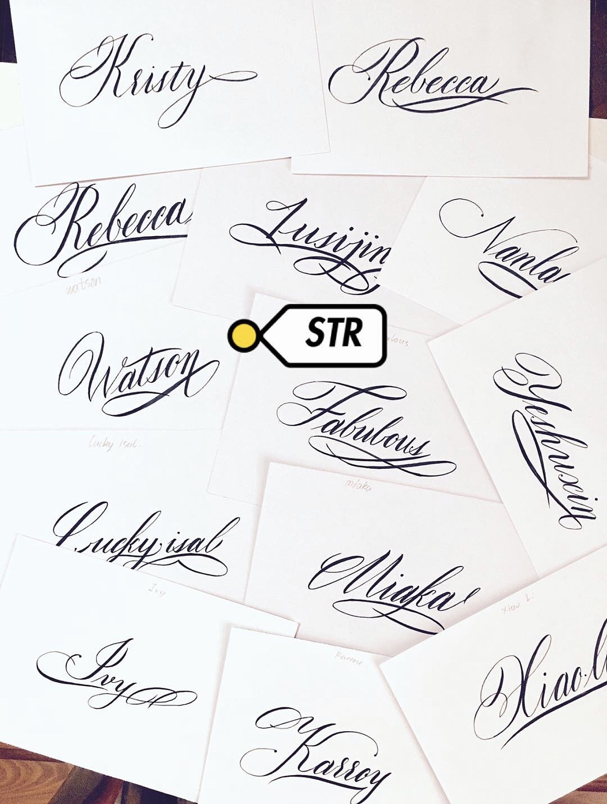 [Calligraphy X Lettering]这些年写过的字（图ZMjIzMzE4Mzky） - 字体/字形 - 站酷设计师BUSY_STR原创素材 - 站酷ZCOOL