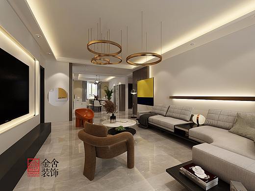长城家园现代轻奢设计