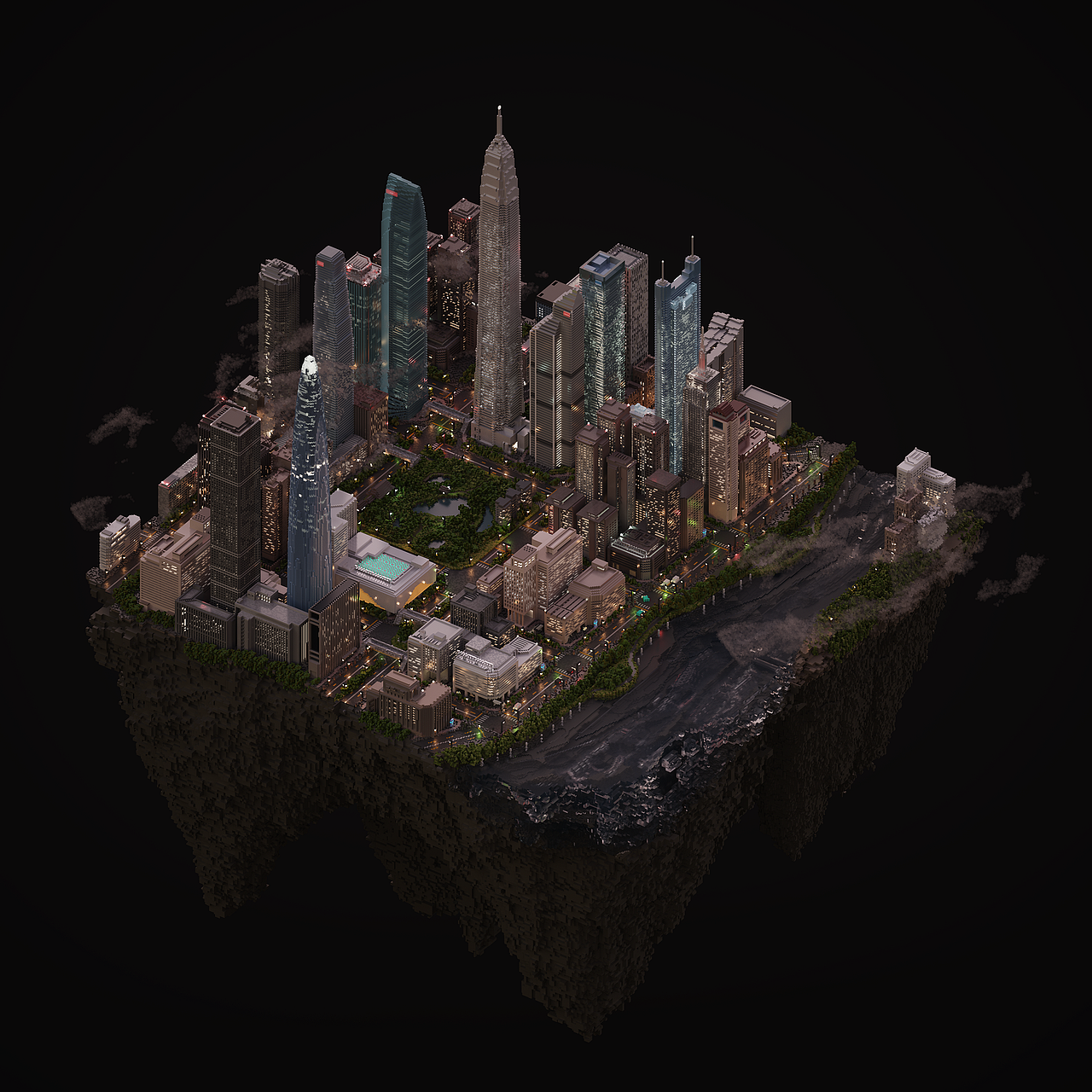 【Voxelart】Cryptocities 2021（图ZMjgyMDk1NDg4） - 其他三维 - 站酷设计师Xuanch原创素材 - 站酷ZCOOL