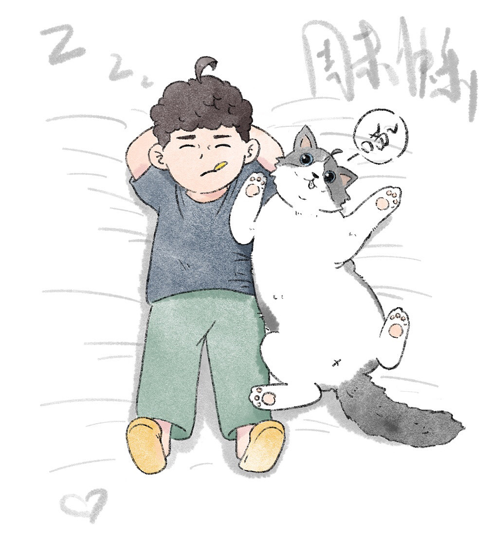 居家隔离生活（图ZMzAxNTM1NjI4） - 绘本 - 站酷设计师三月幽州原创素材 - 站酷ZCOOL
