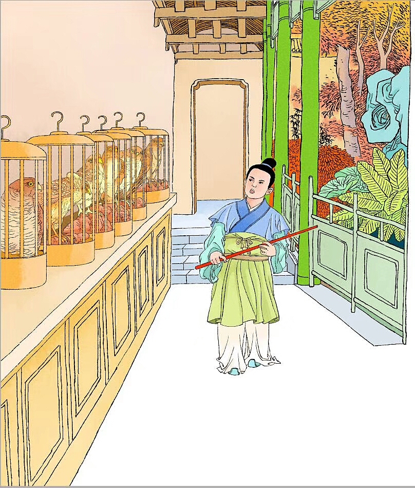 写实古风插画，写实连环画，写实漫画线稿，儿童插画（图ZMTcxMjU4NzA4） - 儿童插画 - 站酷设计师肖刚漫画原创素材 - 站酷ZCOOL