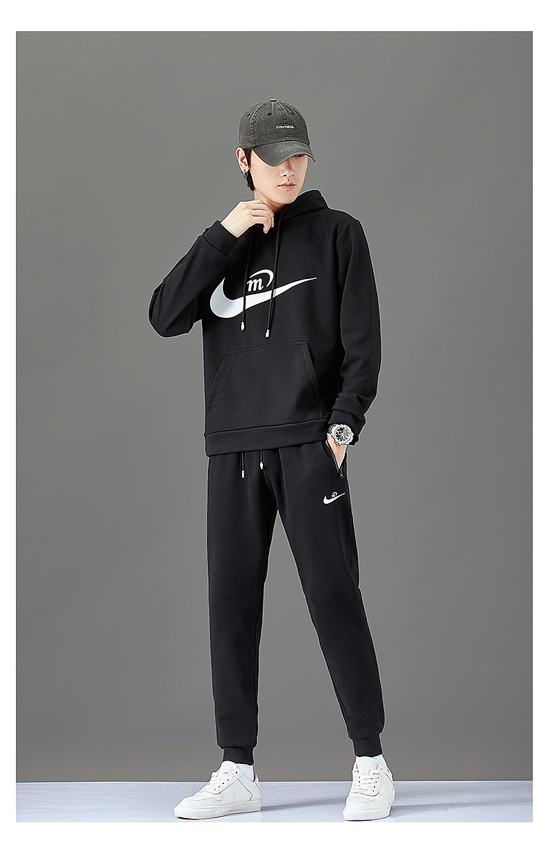 秋冬男装加绒休闲裤详情页