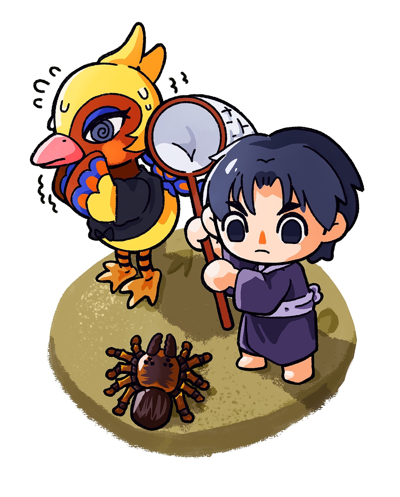 动物森友会卡通互动作品（图ZMjMxMDM4OTQ0） - 创作习作 - 站酷设计师责景原创素材 - 站酷ZCOOL