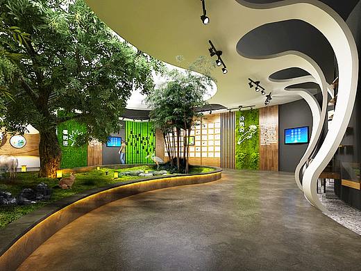柒年设计|展示空间设计【九宫山自然资源博物馆】