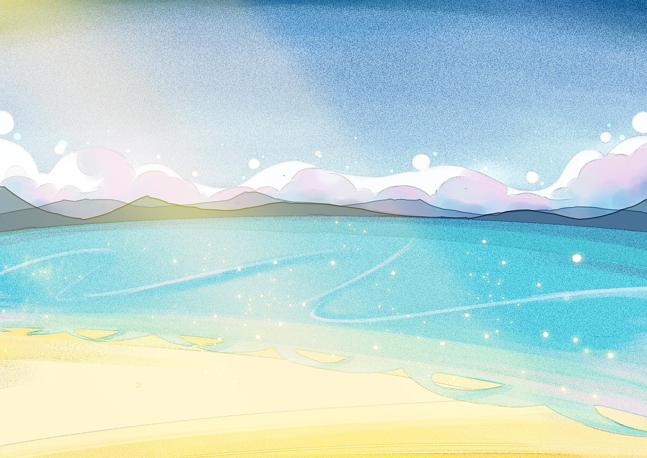 无风水面琉璃滑|插画|绘本|虎东叔_原创作品-站酷zcool