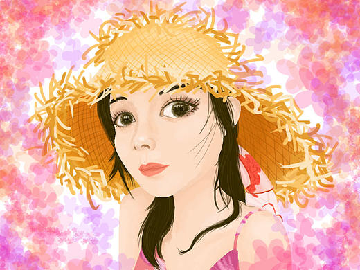 赵丽颖七夕樱粉大片（个人主页-ZNDc4ODk0NjA=） - 创作习作 - 站酷设计师吉纳桃子原创素材 - 站酷ZCOOL